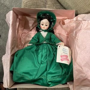 Vintage Scarlett O’Hara 1385 Madame Alexander doll. Perfect condition.
